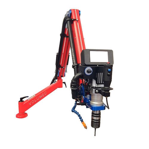 Máquina de roscado con brazo articulado - JT3500 EVO² VASTC-1 (M5-M24) - VOLUMEC® & EASYARM - brushless / eléctrica / control de velocidad