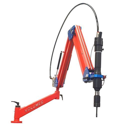 Máquina de roscado con brazo articulado - VT516 - VOLUMEC® & EASYARM - neumática / con mesa móvil / compacta