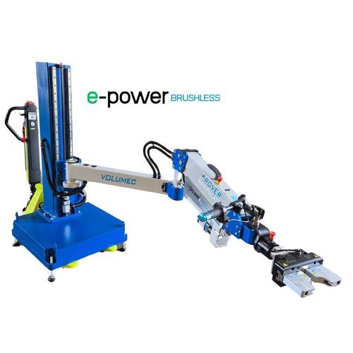 Manipulador móvil - ROVER RM01-e - VOLUMEC® & EASYARM - eléctrico / con asidero / con gancho