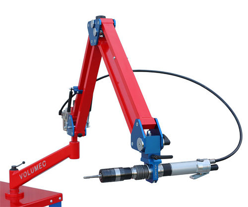 Máquina de roscado con brazo articulado - VT600 - VOLUMEC® & EASYARM - neumática / con mesa móvil / compacta