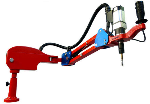 Máquina de roscado con brazo articulado - SNIPER 400 - VOLUMEC® & EASYARM - vertical / horizontal / de sobremesa