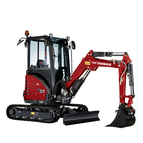 Miniexcavadora - ViO23-6 - YANMAR COMPACT EQUIPMENT EMEA S.A.S. - con orugas / diésel / para obra de construcción