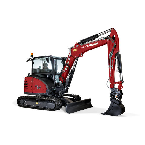 Excavadora mediana - SV60-6B - YANMAR COMPACT EQUIPMENT EMEA S.A.S. - con orugas / diésel / para obra de construcción