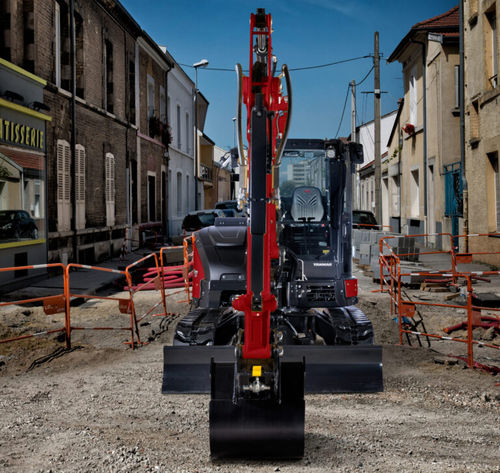 Excavadora mediana - ViO50-6B - YANMAR COMPACT EQUIPMENT EMEA S.A.S. - con orugas / Tier 4 provisional / para obra de construcción