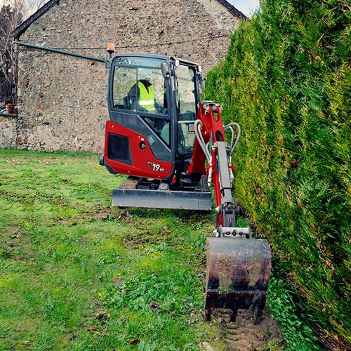 Miniexcavadora - SV19VT - YANMAR COMPACT EQUIPMENT EMEA S.A.S. - con orugas / diésel / para obra de construcción