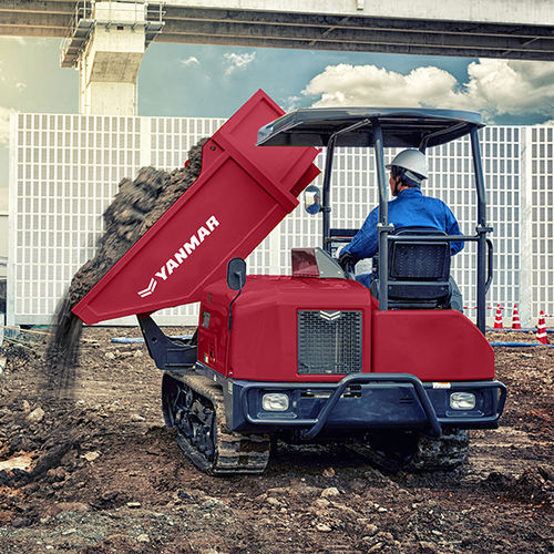 Mini-dúmper con orugas - C30R-3TV - YANMAR COMPACT EQUIPMENT EMEA S.A.S. - diésel / autocargable / compacto