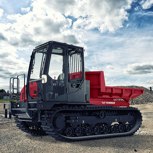 Mini-dúmper con orugas - C50R-5A - YANMAR COMPACT EQUIPMENT EMEA S.A.S. - diésel / autocargable / compacto