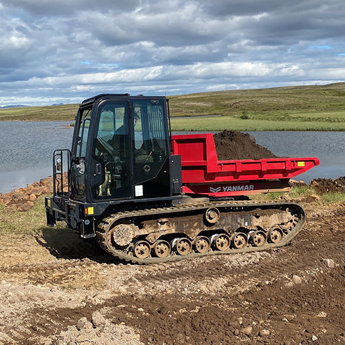 Dúmper con orugas - C50R-5ATV - YANMAR COMPACT EQUIPMENT EMEA S.A.S. - diésel / con volquete basculante / compacto