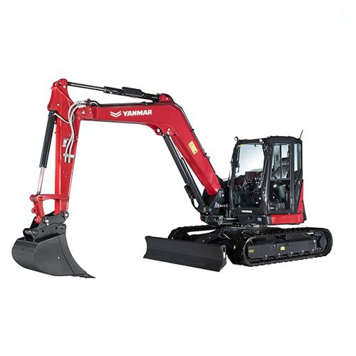Excavadora intermedia - SV86-7 - YANMAR COMPACT EQUIPMENT EMEA S.A.S. - con orugas / diésel / compacta