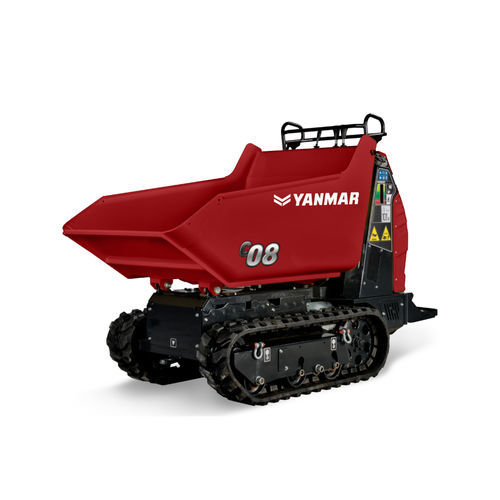Mini-dúmper de orugas - C08-AG  - YANMAR COMPACT EQUIPMENT EMEA S.A.S. - con motor de combustión / de descarga frontal / compacto