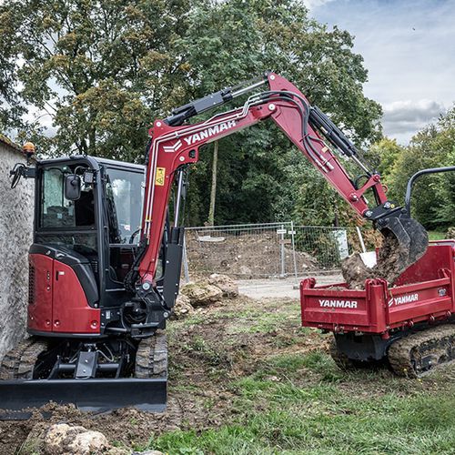 Miniexcavadora - ViO33-7 - YANMAR COMPACT EQUIPMENT EMEA S.A.S. - con orugas / diésel / compacta