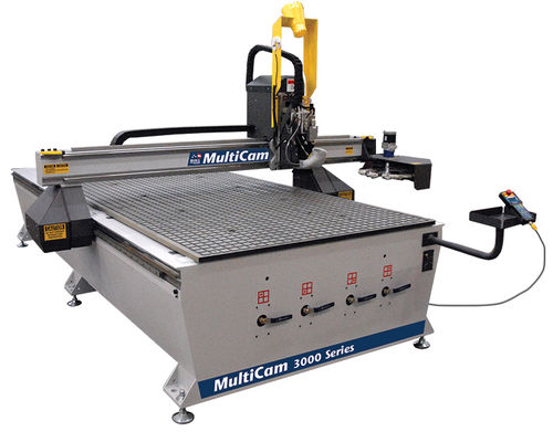 Recortadora CNC - 3000 series - Multicam Inc. - 3 ejes / de leña