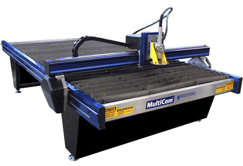 Máquina de corte de plasma - V-series - Multicam Inc. - para acero inoxidable / CNC
