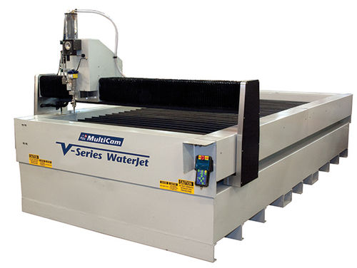 Máquina de corte con chorro de agua sin adición de abrasivo - V-series - Multicam Inc. - CNC