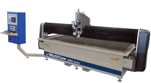 Máquina de corte con chorro de agua - 3000 series - Multicam Inc. - para aluminio / para acero / para acero inoxidable