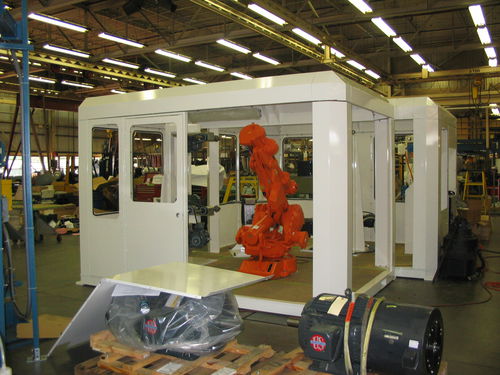 Célula robotizada de acabado - Hammond Roto-Finish - de rectificado / para máquina herramienta
