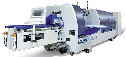 Máquina de colocación de tapacantos automática - KF series - Giben International - para paneles