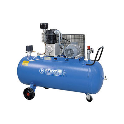 Compresor de pistón - P 300 series - Parise Compressori - de aire / con motor eléctrico / con ruedas