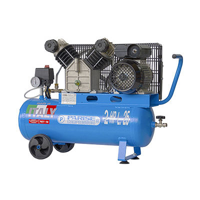 Compresor de pistón - P 25Cm, P 50Cm series - Parise Compressori - de aire / con motor eléctrico / móvil