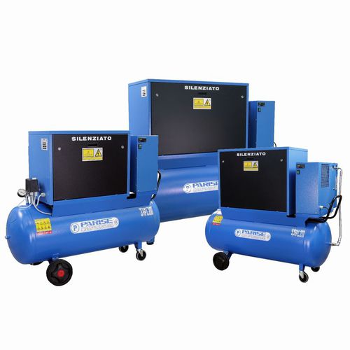 Compresor de pistón - SO-E series - Parise Compressori - de aire / con motor eléctrico / con ruedas