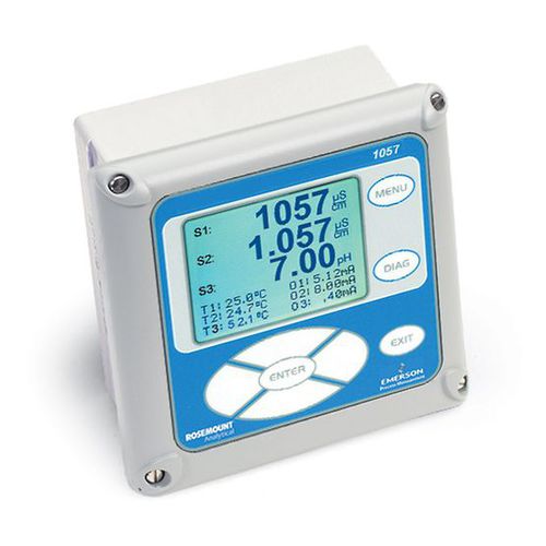 Aparato de vigilancia de potencia - Rosemount™ 1057 - Emerson Automation Solutions - ROSEMOUNT - de conductividad / multi-parámetros / de agua