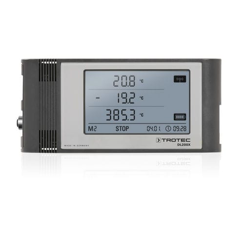 Registrador de datos de temperatura - DL200X - Trotec GmbH - USB / con pantalla LCD / para termopar