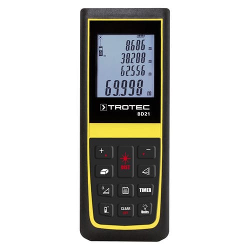 Telémetro láser - BD21 - Trotec GmbH - portátil / con cálculo automático del volumen