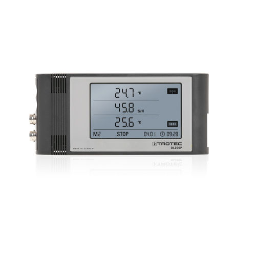 Registrador de datos de temperatura - DL200P - Trotec GmbH - USB / con pantalla / programable
