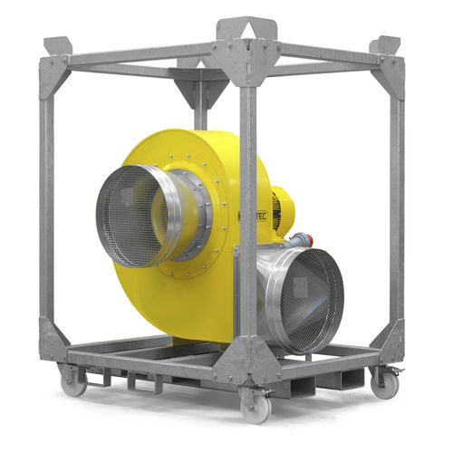 Ventilador centrífugo - TFV 600 - Trotec GmbH - de circulación de aire