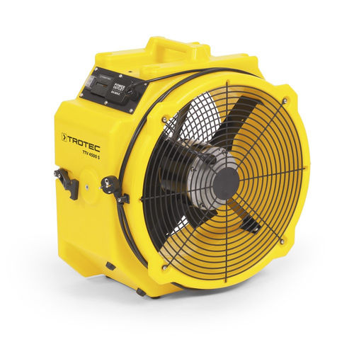 Ventilador de alta eficacia - TTV 4500 S - Trotec GmbH - axial / de secado / de circulación de aire