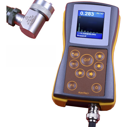 Analizador de vibraciones de mantenimiento predictivo - 107VF - NPP KOHTECT - para equilibrado de máquinas rotativas / portátil / con registrador de datos