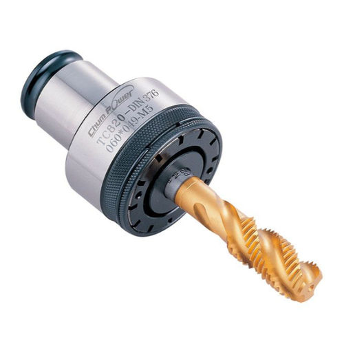 Portaherramienta DIN - 371 series - CHUMPOWER MACHINERY CORP - con pinza / de fileteado / de cambio rápido