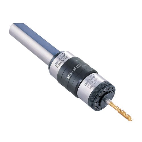 Portaherramienta con pinza - D20A-WF12 - CHUMPOWER MACHINERY CORP - de fileteado / de vástago recto / recto