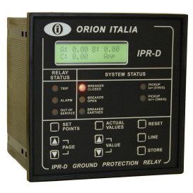 Relé de protección de corriente - IPR-D - Orion Italia - para generador / en riel DIN / para montaje en panel
