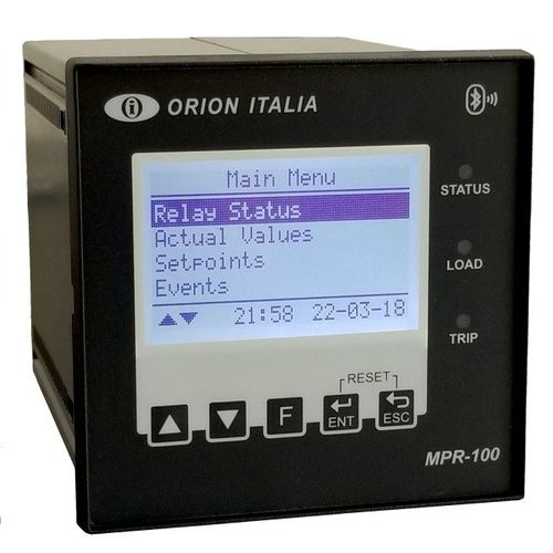 Relé de protección motor - MPR-100 - Orion Italia - de desequilibrio de fases / de sobretensión / de subtensión