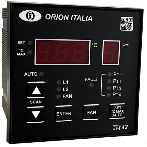 Controlador de temperatura digital - TR42 - Orion Italia - programable / para transformador / montado en panel
