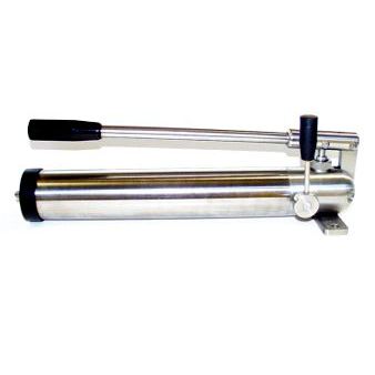 Bomba hidráulica de pistón - HPA-KH series - SSH Stainless - de mano / de acero inoxidable / de doble efecto
