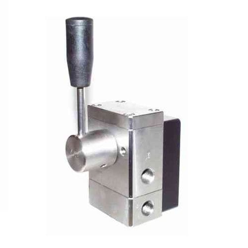 Distribuidor hidráulico de 4/3 vías - NRV-S- 4/3 - SSH Stainless - de globo / de palanca / de acero inoxidable