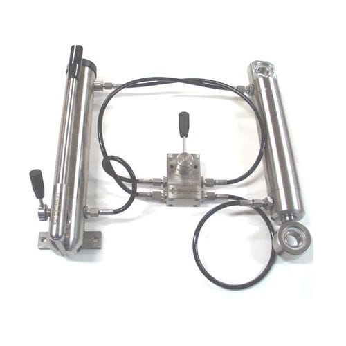 Bomba hidráulica de pistón - HPA-D-LH series - SSH Stainless - de mano / de acero inoxidable