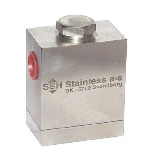 Válvula de retención de acero inoxidable - PKV-06 - SSH Stainless - de bolas / para agua / para aceite
