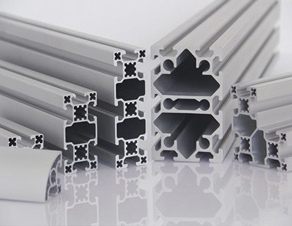 Perfil de aluminio - PG40 - Modular Assembly Technology - ranurado / para transportador
