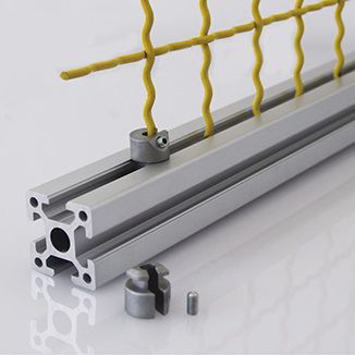 Bloque de montaje de paneles para perfiles - 6.41.08.01 / 6.41.10.04.01 - Modular Assembly Technology