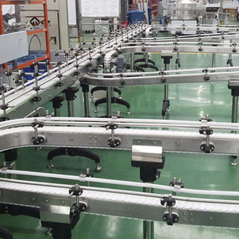 Transportador con cadena - S-Modular - Modular Assembly Technology - horizontal / recto / de transporte