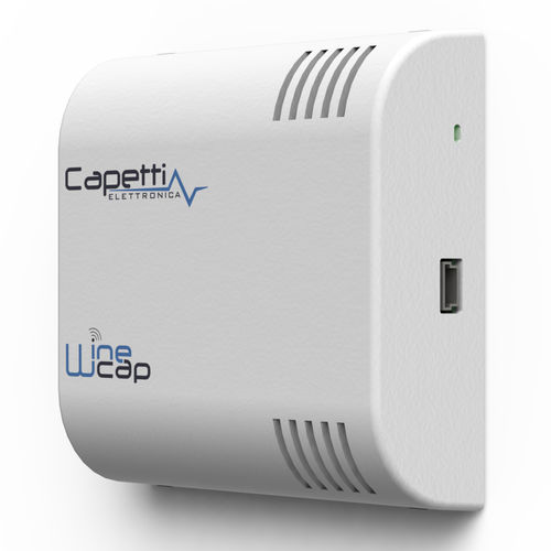 Registrador de datos de temperatura - WSD00TH2 - Capetti Elettronica - de humedad relativa / USB / inalámbrico