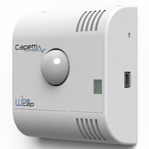 Registrador de datos de intensidad de luz - WSD00LP - Capetti Elettronica - de movimiento / inalámbrico / USB