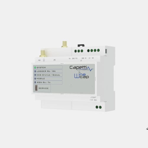 Pasarela de comunicación - WLRG-IOT  - Capetti Elettronica - industrial / Modbus RTU / 4G
