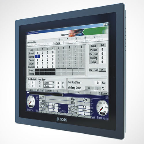 Panel PC TFT LCD - SP-C121 - Protech Systems - retroiluminación LED / con pantalla táctil resistiva de 5 hilos / 12,1"