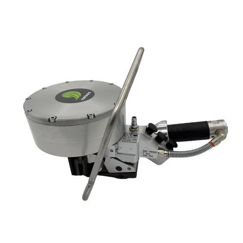 Aparato flejador neumático - ITA 61 - Itatools srl - para cinta de flejado de acero / con sellado