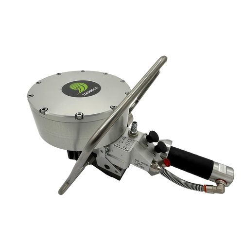 Aparato flejador neumático - ITA 62 - Itatools srl - para cinta de flejado de acero / semiautomático / con sellado