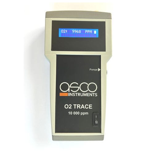 Detector de trazas - O2TRACE_P - Asco instruments - de oxígeno / O2 / digital